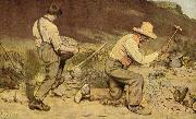 Gustave Courbet Stone Breakers oil painting